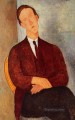 モーガン・ラッセルの肖像画 1918年 アメデオ・モディリアーニ
